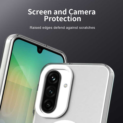 MagSafe Case for Samsung Galaxy A17 5G, Techsuit, CandyCase, White