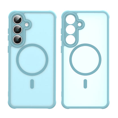 MagSafe Case for Samsung Galaxy A17 5G, Techsuit, HaloFrost II, Light Green