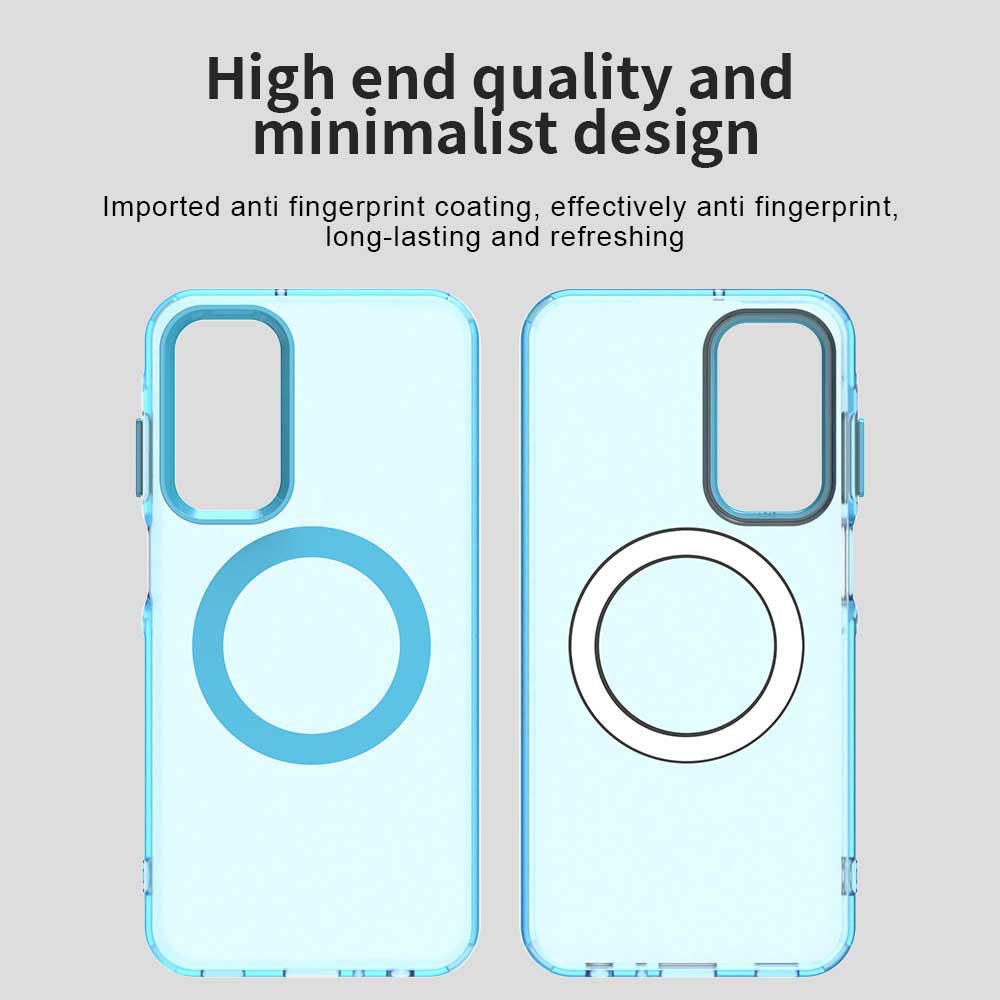 MagSafe Case for Samsung Galaxy A25 A256, Techsuit, CandyCase, Blue