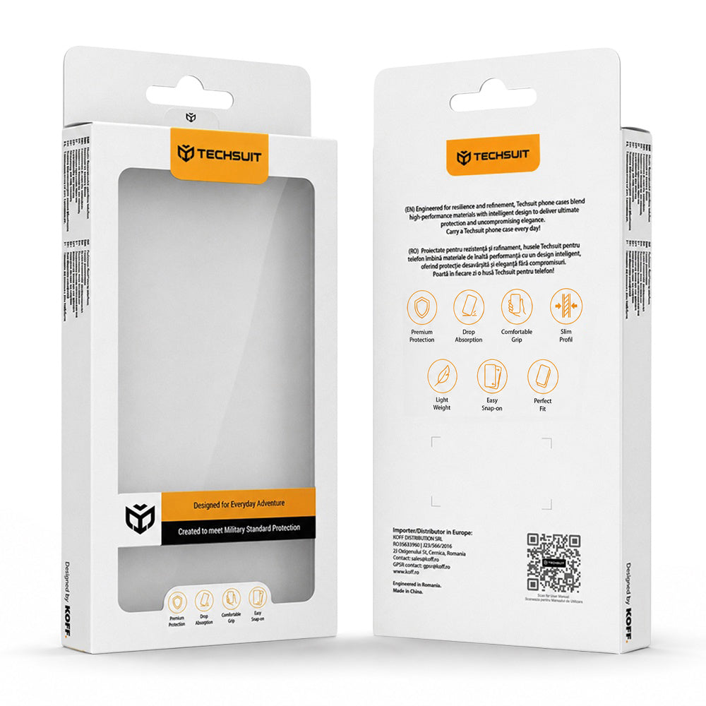 MagSafe Case for Samsung Galaxy A27 5G, Techsuit, Luxury Glitter, Silver