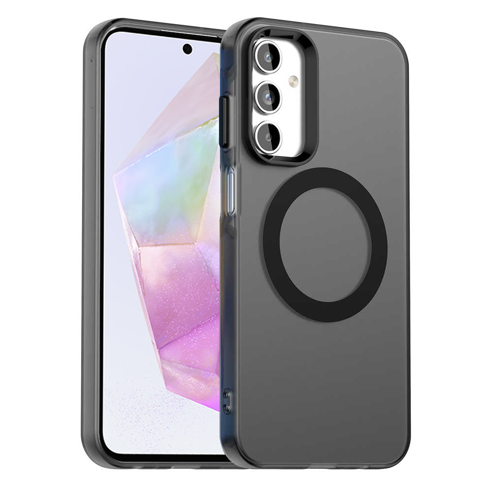 MagSafe Case for Samsung Galaxy A35 5G A356, Techsuit, CandyCase, Black