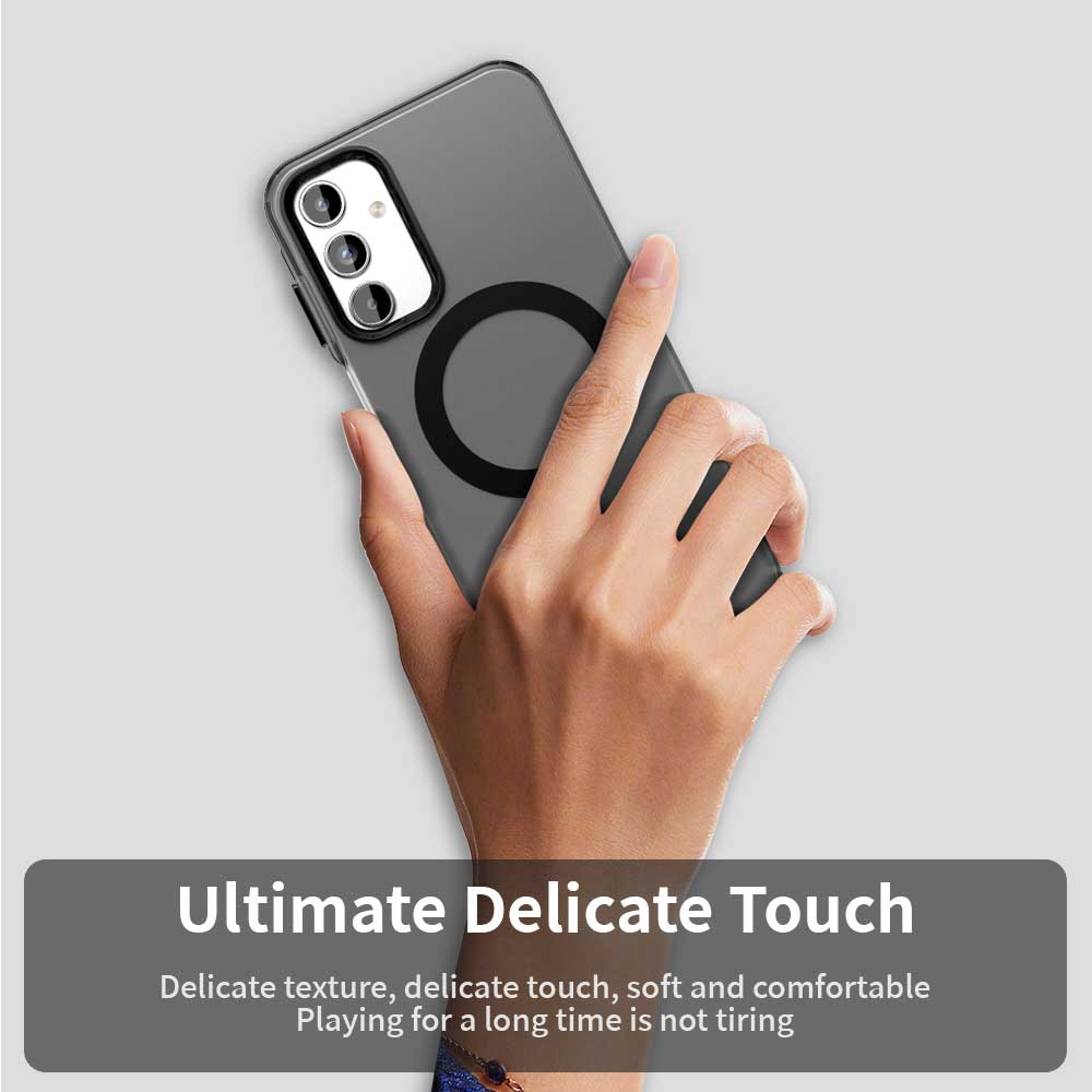 MagSafe Case for Samsung Galaxy A35 5G A356, Techsuit, CandyCase, Black