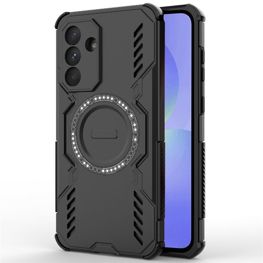 MagSafe Case for Samsung Galaxy A36 A366, Techsuit, ArmorMag, Black