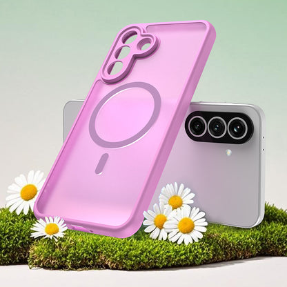 MagSafe Case for Samsung Galaxy A37 5G, Techsuit, HaloFrost II, Pink