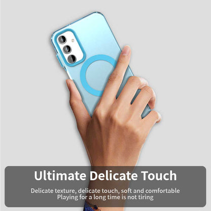 MagSafe Case for Samsung Galaxy A55 5G A556, Techsuit, CandyCase, Blue