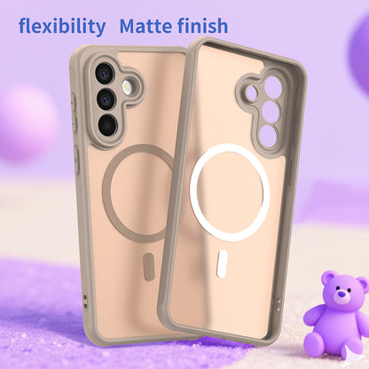 MagSafe Case for Samsung Galaxy A57 5G, Techsuit, HaloFrost II, Gold