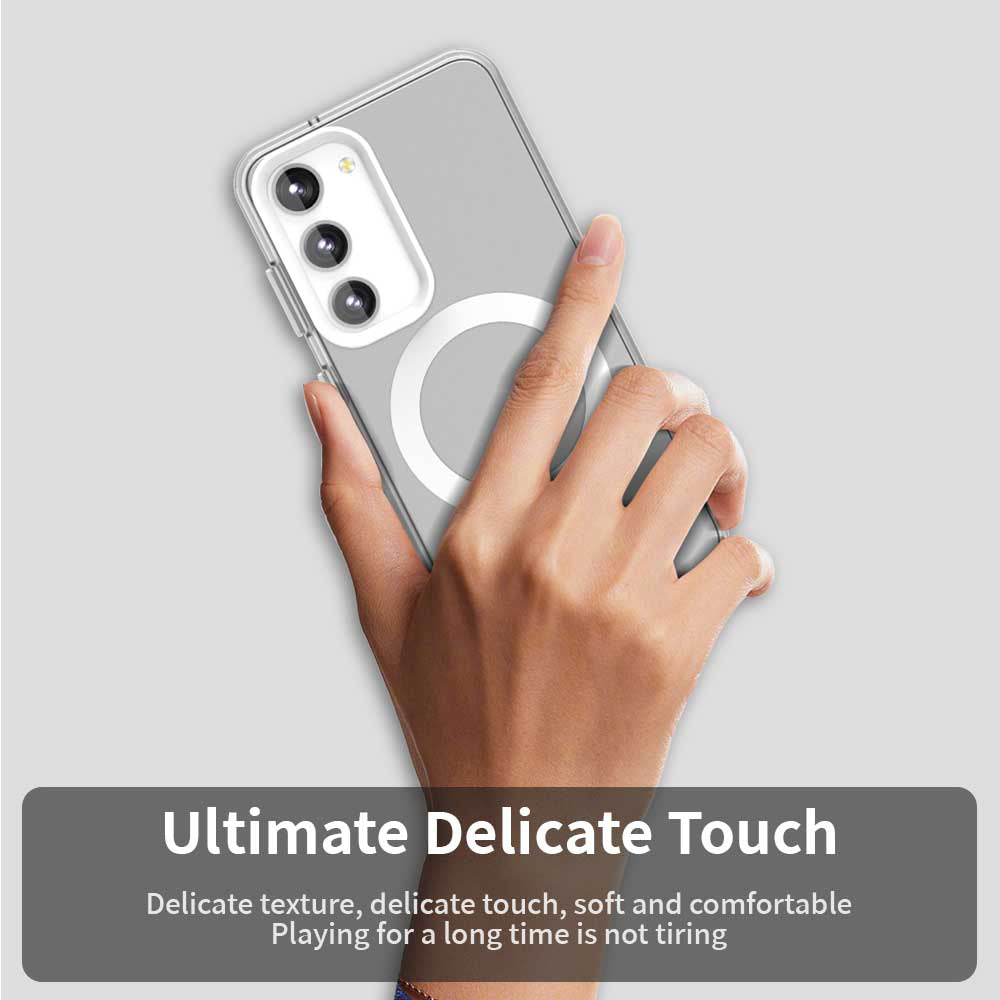 MagSafe Case for Samsung Galaxy S23+ S916, Techsuit, CandyCase, White