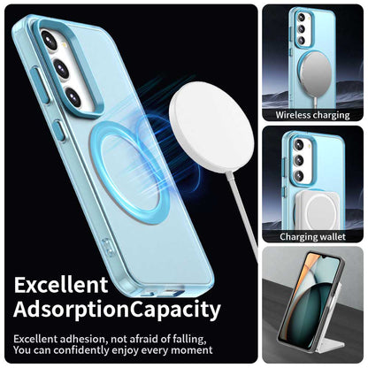 MagSafe Case for Samsung Galaxy S23 S911, Techsuit, CandyCase, Blue