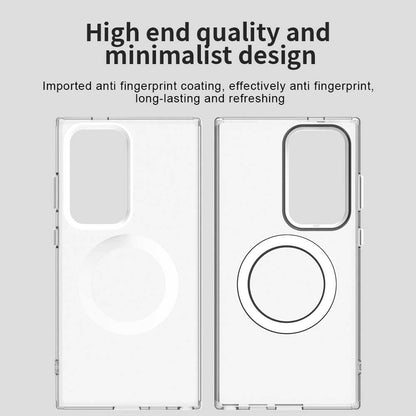 MagSafe Case for Samsung Galaxy S23 Ultra S918, Techsuit, CandyCase, White