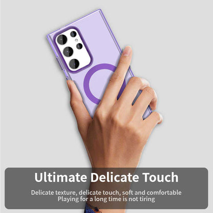 MagSafe Case for Samsung Galaxy S24 Ultra S928, Techsuit, CandyCase, Purple