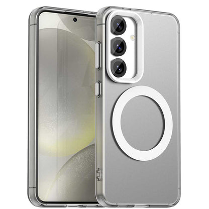MagSafe Case for Samsung Galaxy S25+ S936 / S24+ S926, Techsuit, CandyCase, White