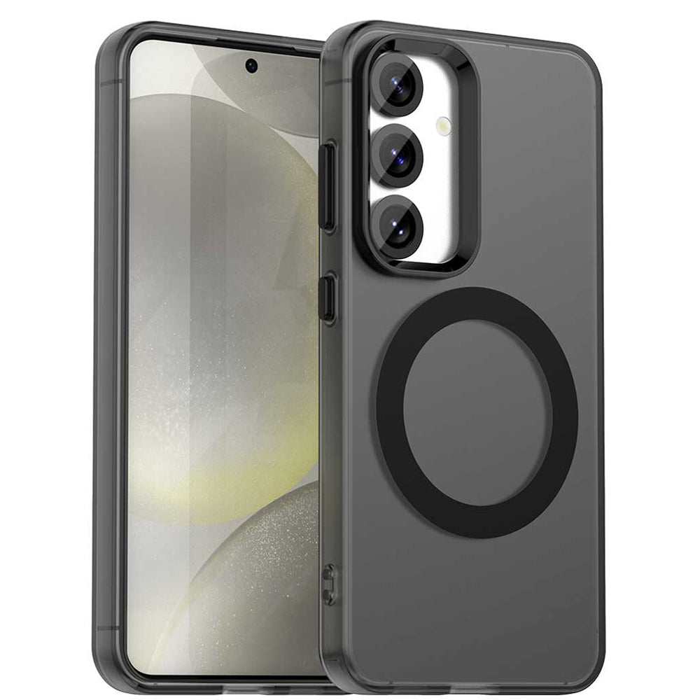 MagSafe Case for Samsung Galaxy S25+ S936 / S24+ S926, Techsuit, CandyCase, Black