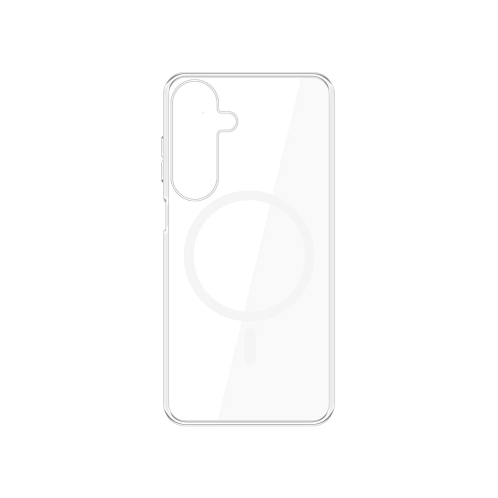 MagSafe Case for Samsung Galaxy S25 S931, 3MK, Clear MagCase, Transparent