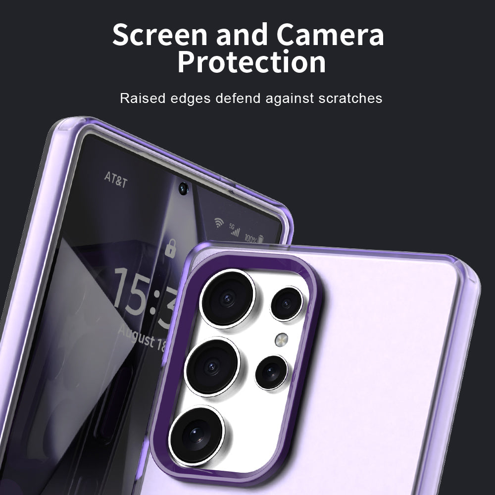 MagSafe Case for Samsung Galaxy S25 Ultra S938, Techsuit, CandyCase, Purple