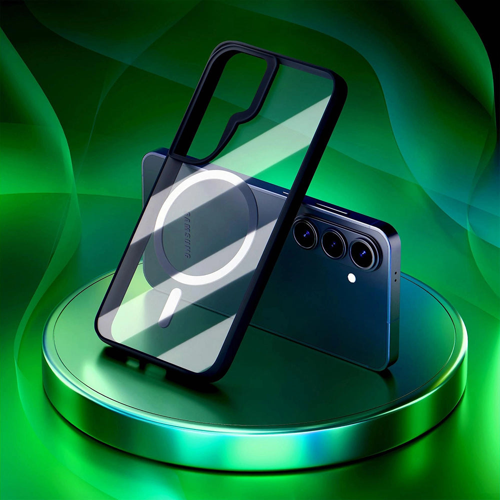 MagSafe Case for Samsung Galaxy S26, 3MK, Satin Armor, Transparent