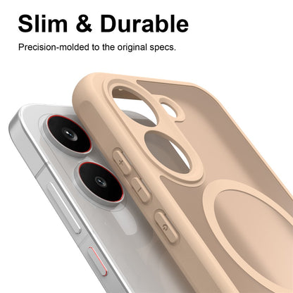 MagSafe Case for Samsung Galaxy S26 FE S741, Techsuit, HaloFrost II, Gold