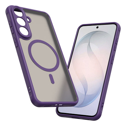 MagSafe Case for Samsung Galaxy S26 FE S741, Techsuit, HaloFrost II, Purple
