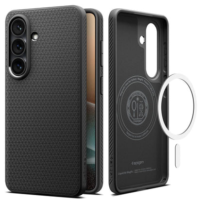 MagSafe Case for Samsung Galaxy S26 Plus S947, Spigen, Liquid Air, Matte Black ACS10704