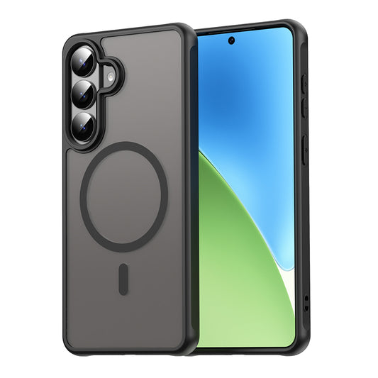 MagSafe Case for Samsung Galaxy S26 Plus, Techsuit, HaloFrost II, Black