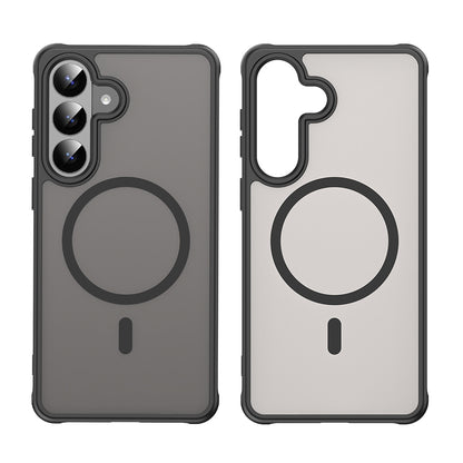 MagSafe Case for Samsung Galaxy S26 Plus, Techsuit, HaloFrost II, Black