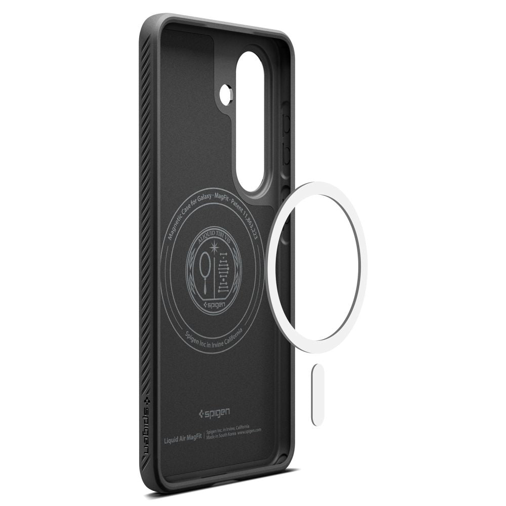MagSafe Case for Samsung Galaxy S26 S942, Spigen, Liquid Air, Matte Black ACS10730