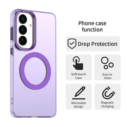 MagSafe Case for Samsung Galaxy S26 S942, Techsuit, CandyCase, Purple