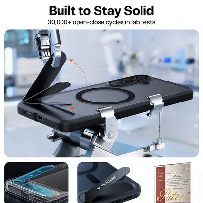 MagSafe Case for Samsung Galaxy S26 S942, Torras, Pstand, Black