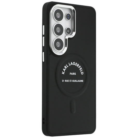 MagSafe Case for Samsung Galaxy S26 Ultra S948, Karl Lagerfeld, Karl RSG Logo, Black