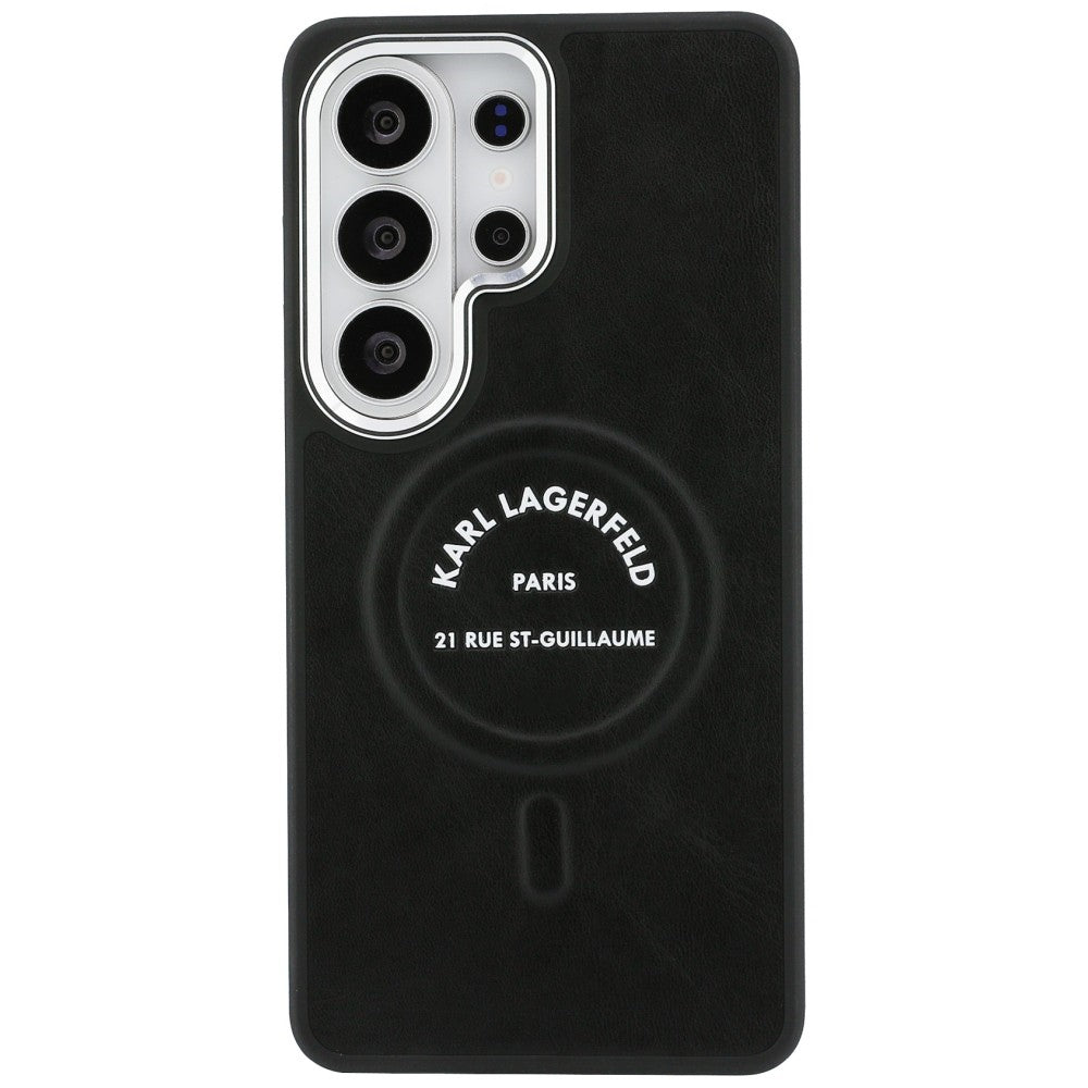 MagSafe Case for Samsung Galaxy S26 Ultra S948, Karl Lagerfeld, Karl RSG Logo, Black