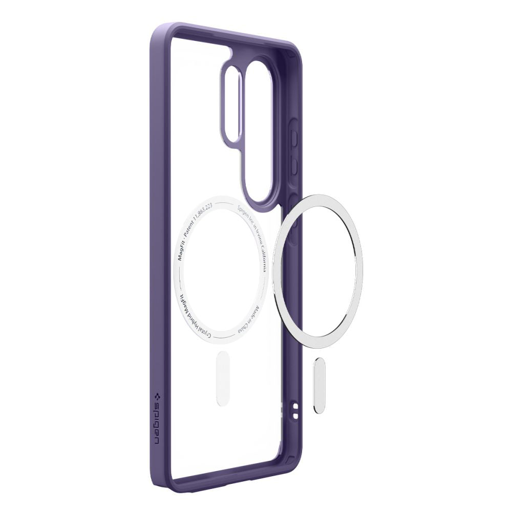 MagSafe Case for Samsung Galaxy S26 Ultra S948, Spigen, Ultra Hybrid, Dark Purple ACS11208