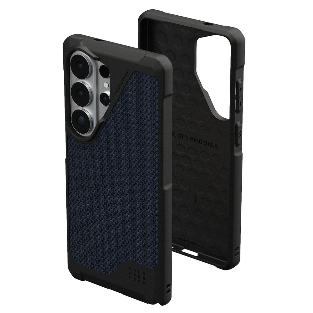 MagSafe Case for Samsung Galaxy S26 Ultra S948, Urban Armor Gear, Metropolis LT Kevlar, Navy Blue