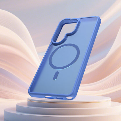 MagSafe Case for Samsung Galaxy S26 Ultra, Techsuit, HaloFrost II, Blue