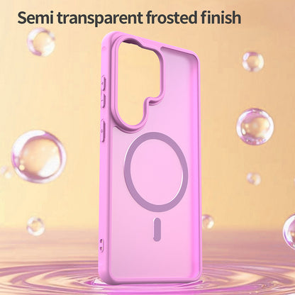MagSafe Case for Samsung Galaxy S26 Ultra S948, Techsuit, HaloFrost II, Pink