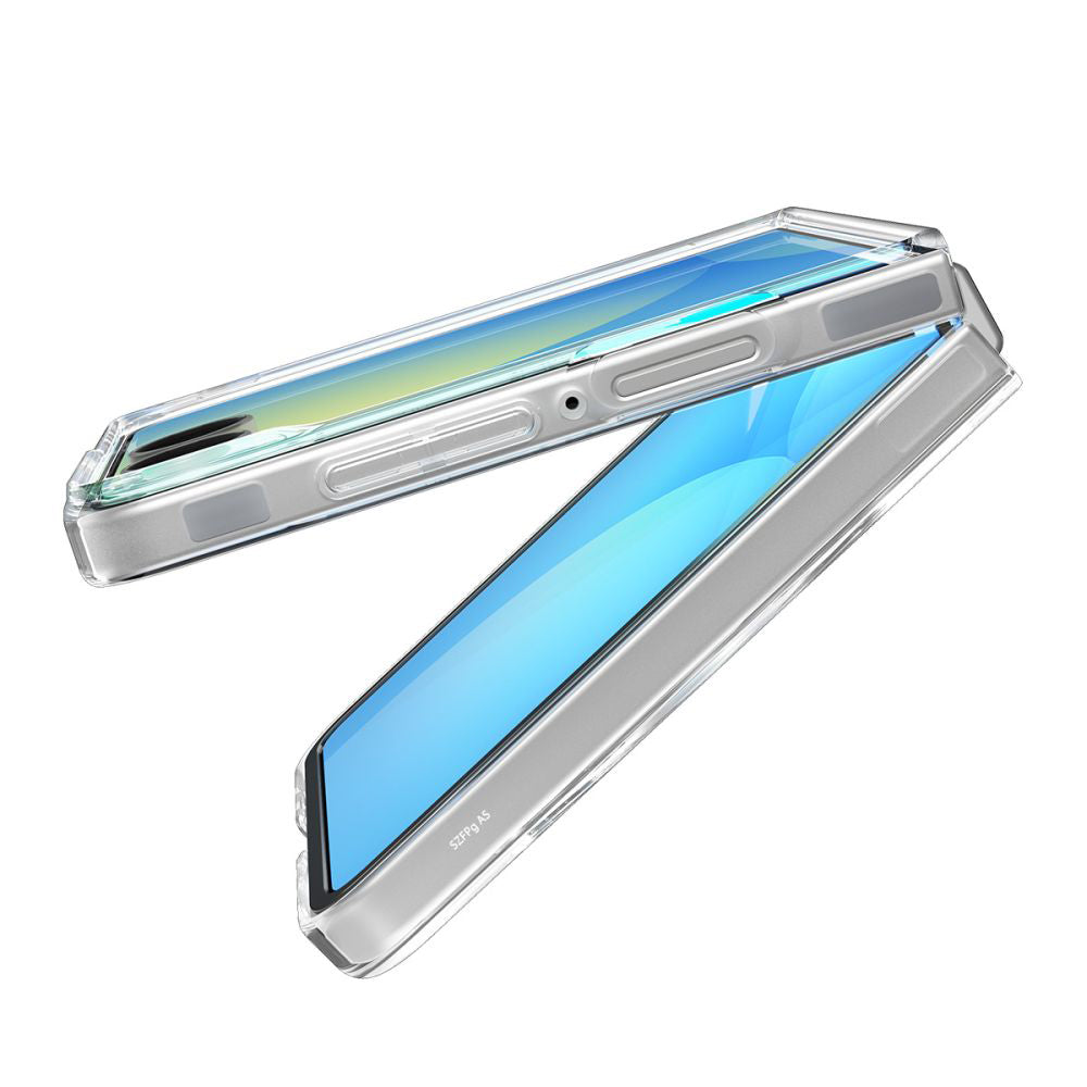 MagSafe Case for Samsung Galaxy Z Flip7 F766, Spigen, Air Skin, Transparent ACS09556