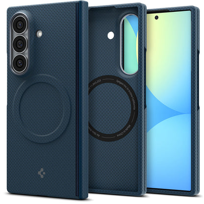 MagSafe Case for Samsung Galaxy Z Fold8 Ultra F976, Spigen, Air Skin, Navy ACS11852