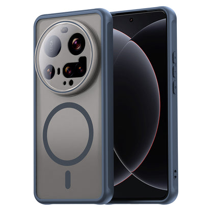 MagSafe Case for Xiaomi 15 Ultra, Techsuit, HaloFrost II, Navy Blue