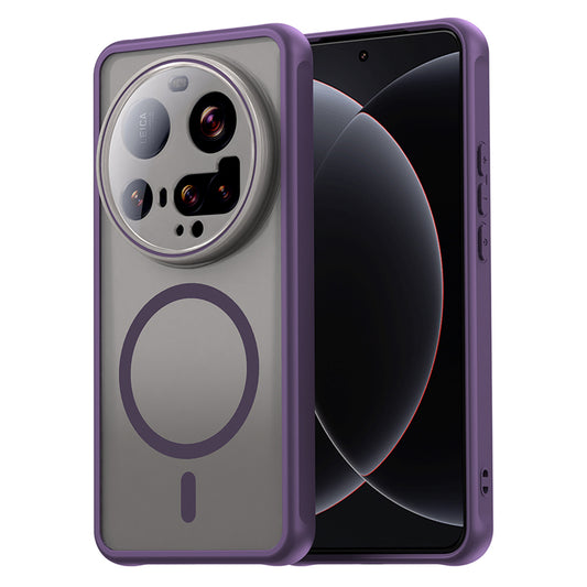 MagSafe Case for Xiaomi 15 Ultra, Techsuit, HaloFrost II, Purple