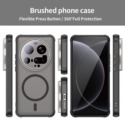 MagSafe Case for Xiaomi 15 Ultra, Techsuit, HaloFrost II, Black