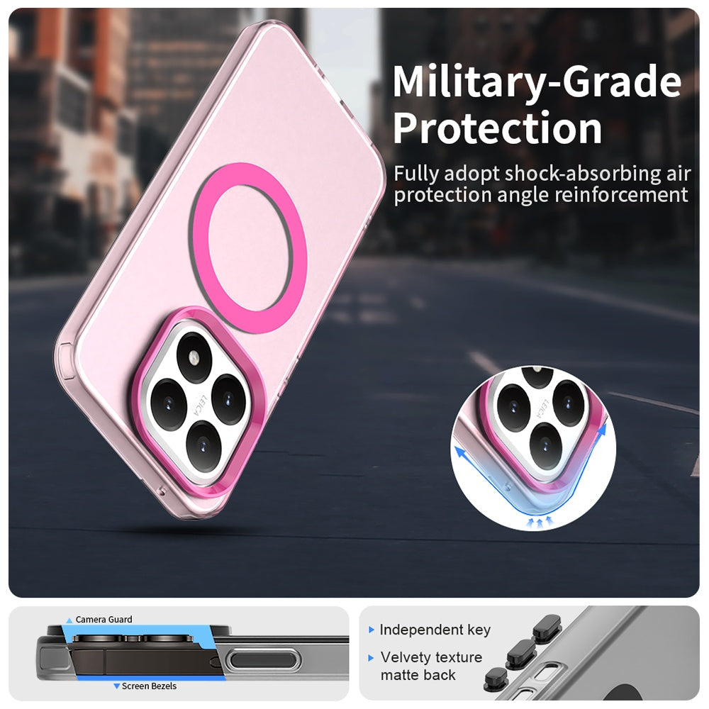 MagSafe Case for Xiaomi 15T, Techsuit, CandyCase, Pink