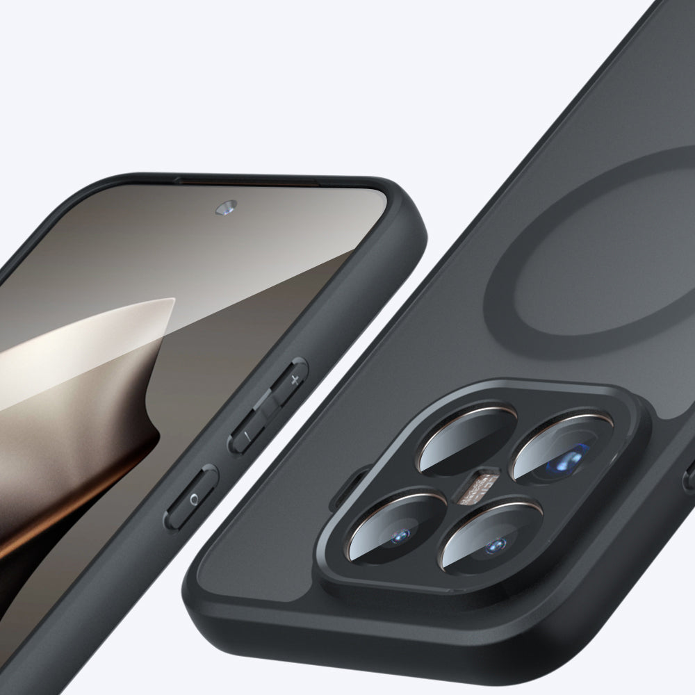 MagSafe Case for Xiaomi 15T, Techsuit, PureFrost, Satin Black