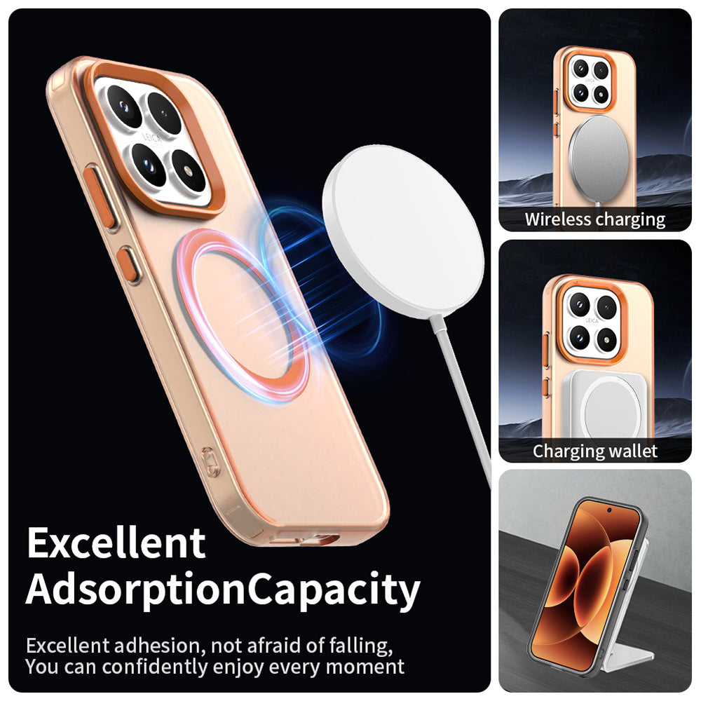 MagSafe Case for Xiaomi 17, Techsuit, CandyCase, Orange
