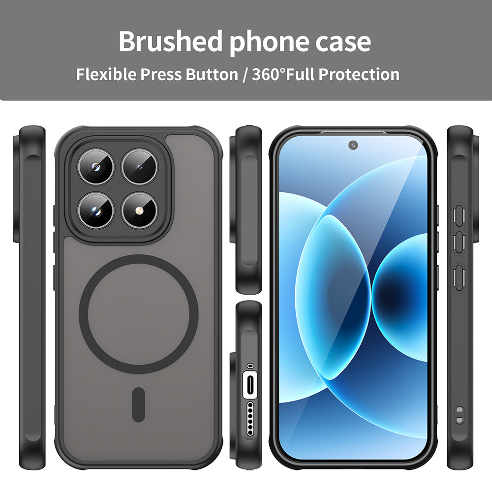 MagSafe Case for Xiaomi 17, Techsuit, HaloFrost II, Pink