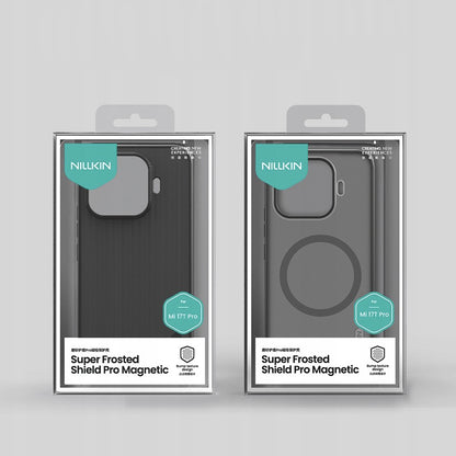 MagSafe Case for Xiaomi 17T Pro, Nillkin, Super Shield Pro, Transparent Black