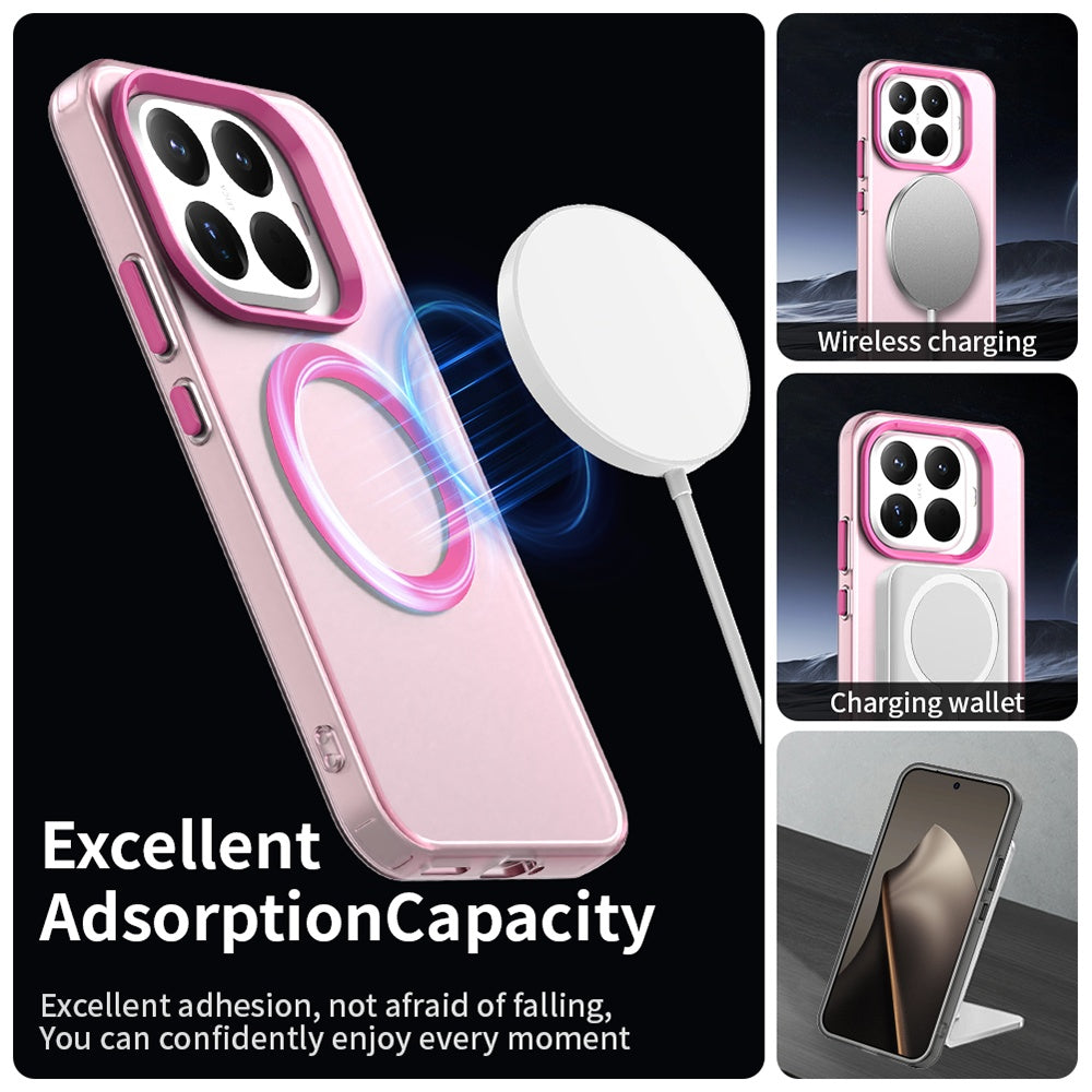 MagSafe Case for Xiaomi 17T Pro, Techsuit, CandyCase, Pink