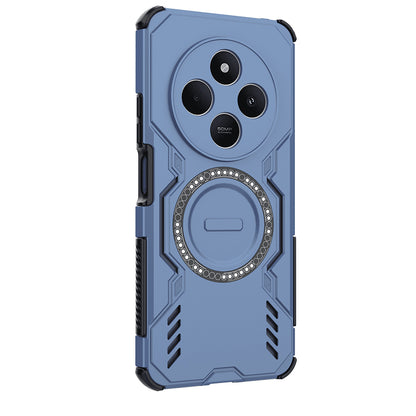 MagSafe Case for Xiaomi Poco C75 / Redmi 14C, Techsuit, ArmorMag, Blue