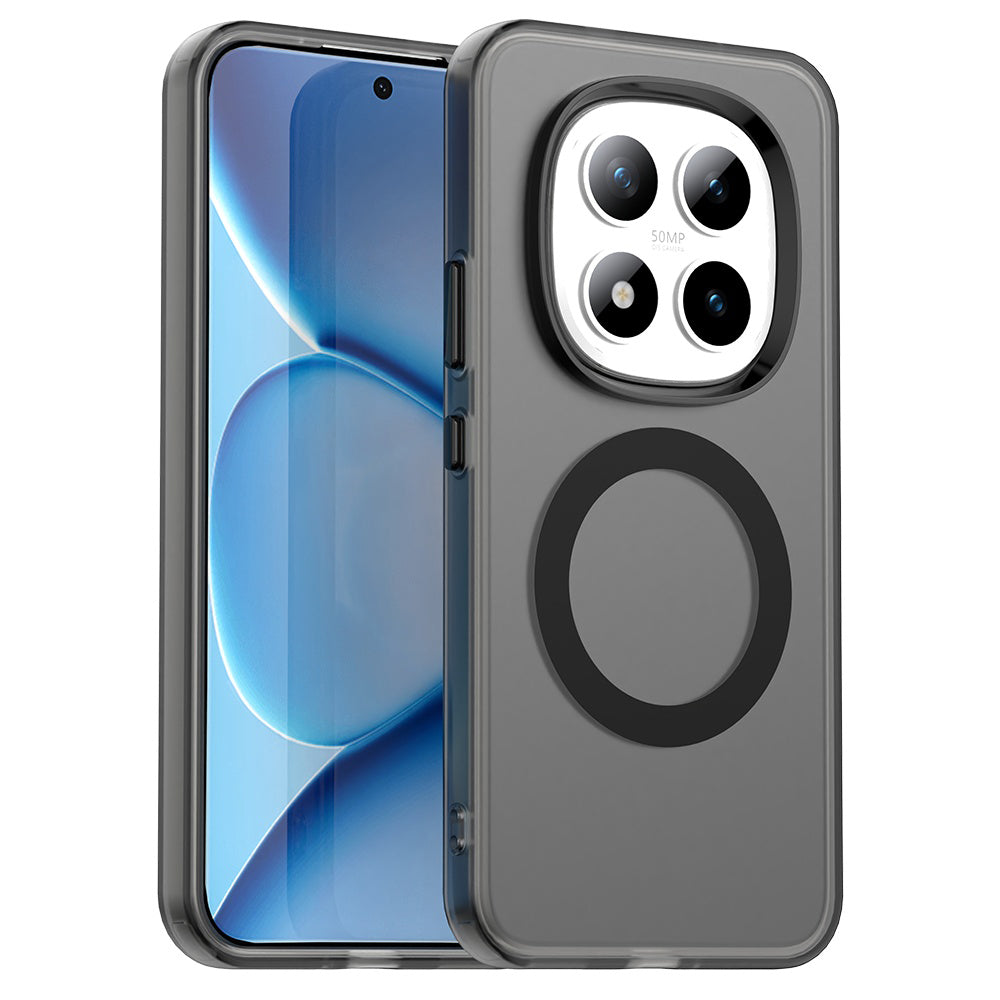 MagSafe Case for Xiaomi Poco M8 Pro / Redmi Note 15 Pro+ 5G, Techsuit, CandyCase, Black