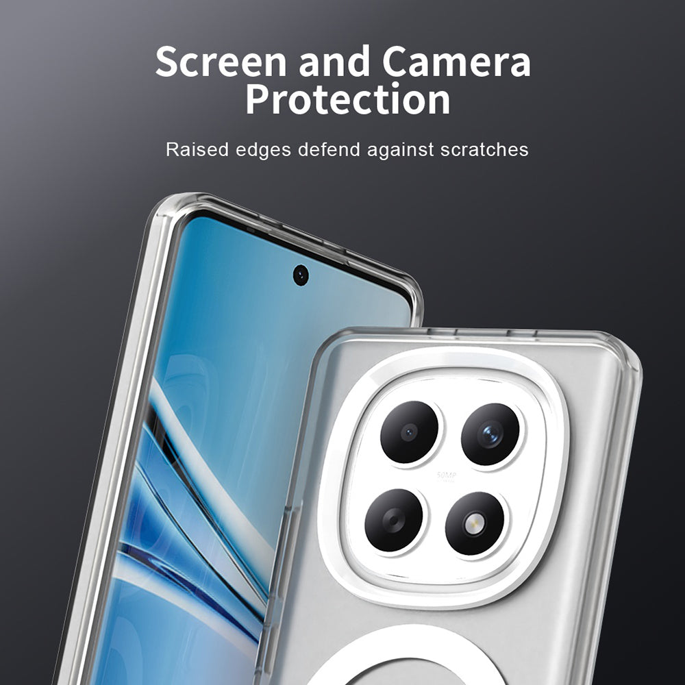 MagSafe Case for Xiaomi Poco M8 / Redmi Note 15 5G / Note 15 4G, Techsuit, CandyCase, White