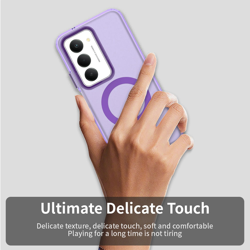 MagSafe Case for Xiaomi Redmi 15 5G / 15 4G, Techsuit, CandyCase, Purple