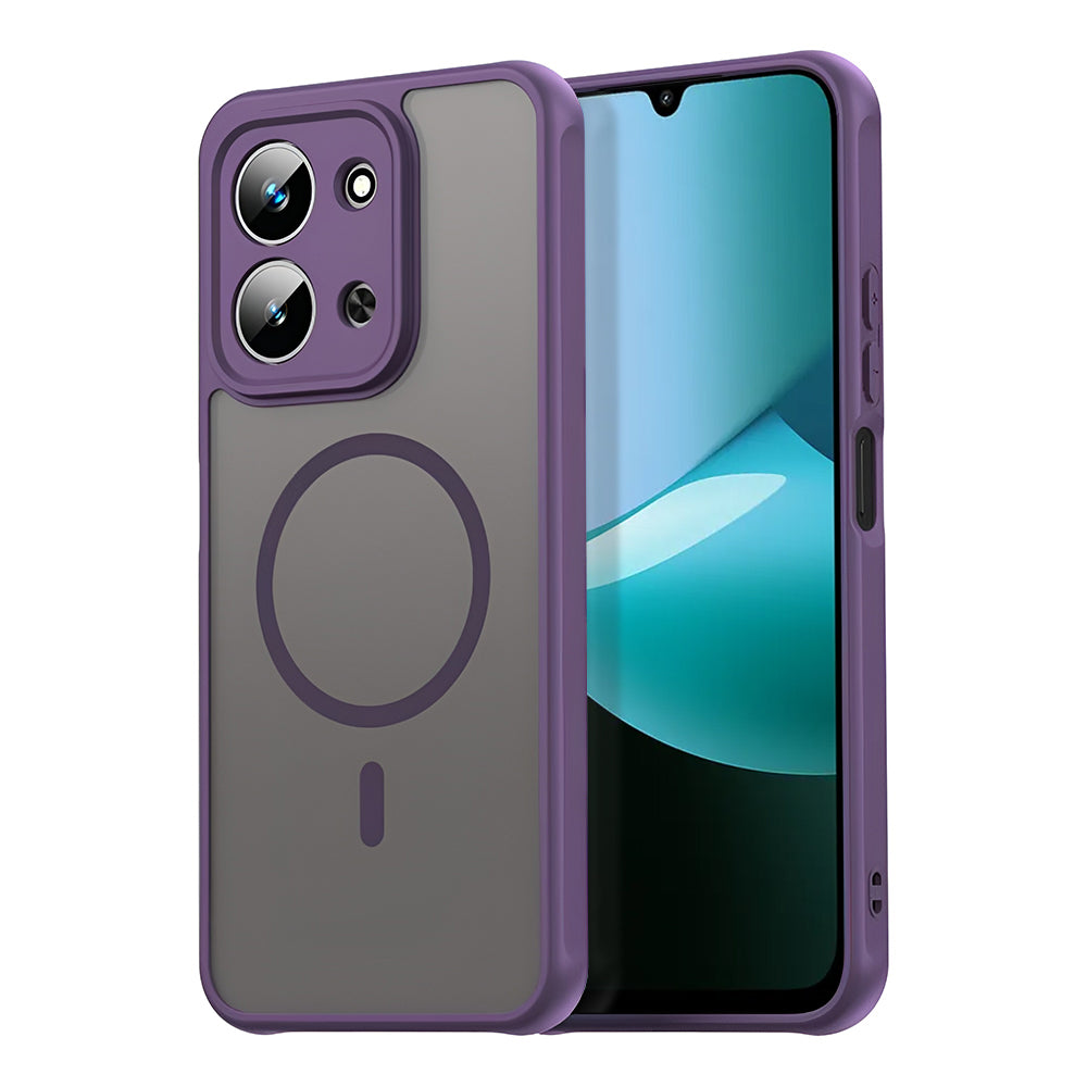 MagSafe Case for Xiaomi Redmi 15C 5G / 15C 4G, Techsuit, HaloFrost II, Purple
