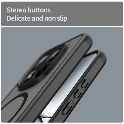 MagSafe Case for Xiaomi Redmi Note 15 Pro 5G, Techsuit, HaloFrost II, Black